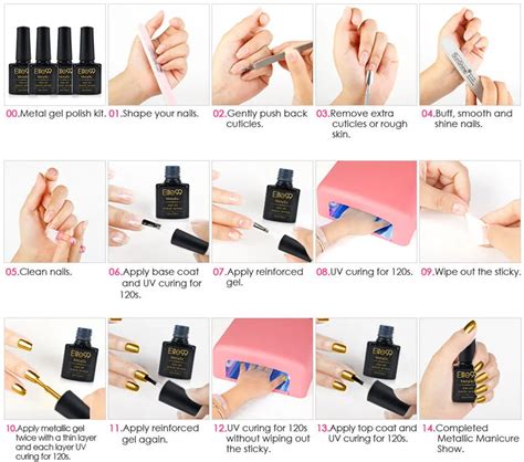 gaoy gel polish how to use|how to do gel nails step by.